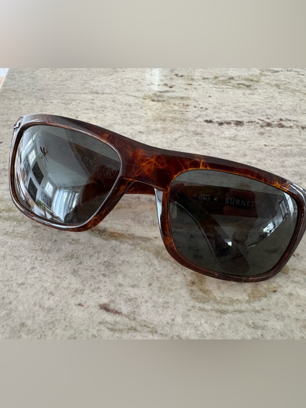 Kaenon Burnet Polarized - Tortoiseshell Sunglasses